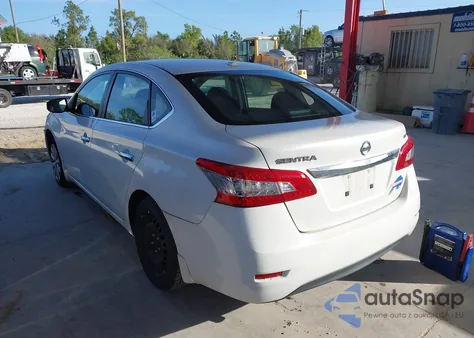 2015 Nissan Sentra Sv из США, поврежденный, VIN 3N1AB7AP0FY348515
